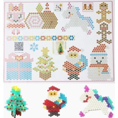 Kids Halloween Puzzle 3d Water Sticky Beads Toys Baby Speelgoed Christmas Spray Beads Educational Toys for Children Juguetes