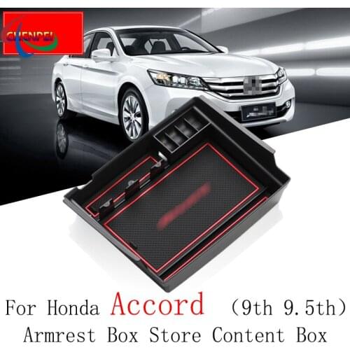 For Honda Accord 9.5th Armrest Box Storage Box Modification Central Storage Box Storage Sundries Box Car Accessories