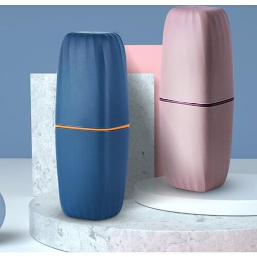 Travel mouthwash cup toothbrush cup toothbrush cup jar set portable household toothbrush case