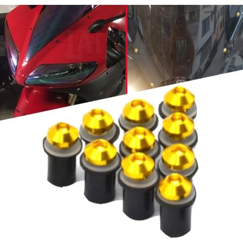 Motorbike Fairing Windshield Windscreen Bolt Screws Windshield Kit For SUZUKI GSF650/GSF650S/GSF650N BANDIT GSF 600 S N BANDIT