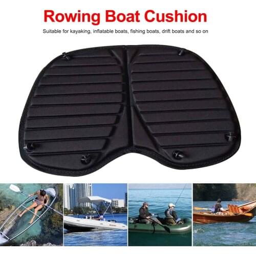 Cushioned Seat Pad Gel Seat Pad For Kayaks Portable Seat Cushion For Outdoor Watersports Recreation With Plastic Screws