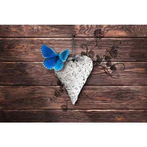 GLymg Butterfly Love Heart DIY Diamond Embroidery Handicrafts Kits Mosaic Gift 5d Diamond Painting Embroider Wall Arts Decor