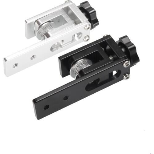 Timing belt stretching adjustment fixed tensioner 2020 aluminum profile straightening belt