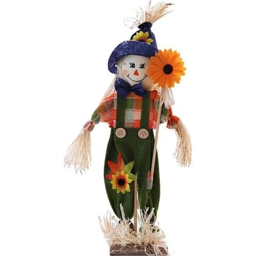 Merry Christmas Dec Smiling Straw Halloween Decoration Decorate New Durable Holiday Decorations For Home Fence Banner Ornaments