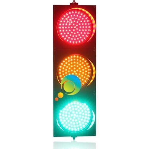 New arrival CE RoHS approved 200mm 8 inch red yellow green LED traffic signal light for promotion
