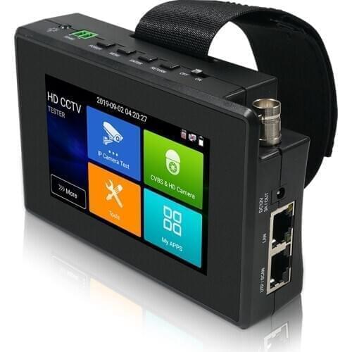4K CCTV Tester CCTV Monitor IP CCTV Camera Tester AHD TVI CVI CVBS IPC Camera Tester POE Testers Camera CCTV Tester 8MP