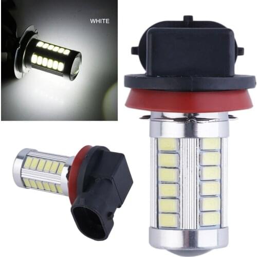 1pc 30W H11 5630 33LED 12V High Brightness Car Fog Light Headlight Bulb Lamp White 800LM 6500K