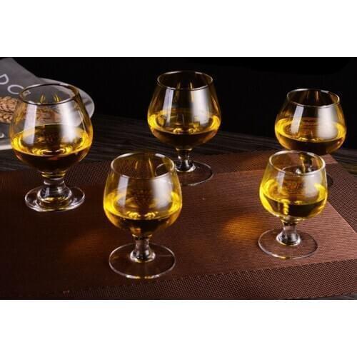 6pcs lead-free Crystal Glass Whiskey Glass Simple Creative Champagne Glass Unique Romantic Red Wine Glass Gift Set