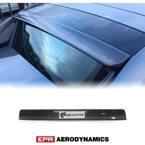 Car Accessories For Mazda MX5 Miata ND RF Carbon Fiber GV Style Roof Spoiler Glossy Fibre Rear Trunk Wing Lip Racing Body Kit