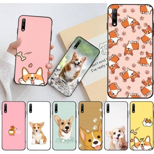Welsh Corgi Dog Phone Case for Huawei Honor 30 20 10 9 8 8x 8c v30 Lite view pro