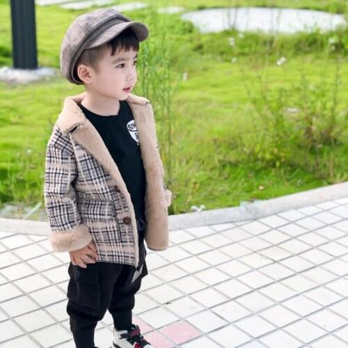 2021childrens outerwear childrens outerwear outerwear infant baby boy clothes autumn and winter hooded boys outerwear 1 2 3 4