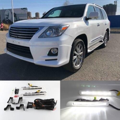 For Lexus for LX570 2012-2014 year LED DRL Daytime Running Light