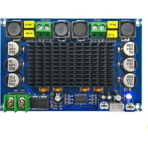 DIYLIVE TPA3116D2 Dual-channel Stereo High Power Digital Audio Power Amplifier Board 150W*2 to speaker XH-M543