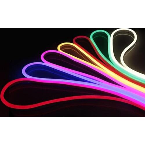 Flexible Soft LED Neon light Tape 220V Fairy Neon Sign Outdoor Advertising light Bulbs Party Christmas Festival Decoration lamp