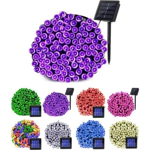 Solar String Lamps for Garden Waterproof Outdoor Lighting 5M 7M 22M 32M IP65 Christmas Xmas Holiday Decoration Fairy Solar
