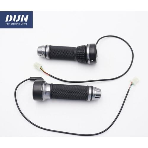 Hall Twist Throttle Set with Three Speed Reverse Function For Electric Bicycle Scooter Tricycle