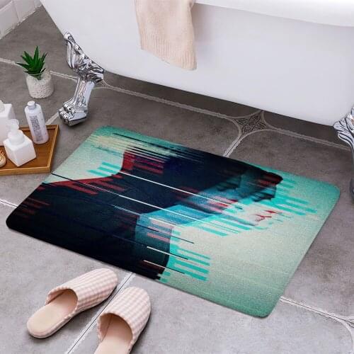 Mr Robot 3D Print Doormats Rectangle Non-Slip DoorMat Bedroom Kitchen Entrance Print Door rugs Dropshipping