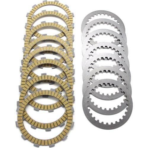 Motorcycle Clutch Friction Disc Plate Kit For Honda NR750N 1992 RVF750 (RC45) 1994-1998 22201-MT7-000 22321-MG8-000 Accessories
