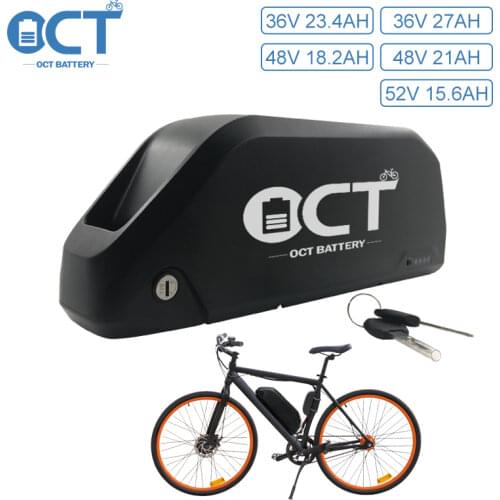 New Trend Rechargeable Lithium Electric Bicycle Battery Pack 48V Polly Dp-9 Ebike Downtube Hailong Battery Case with Charger