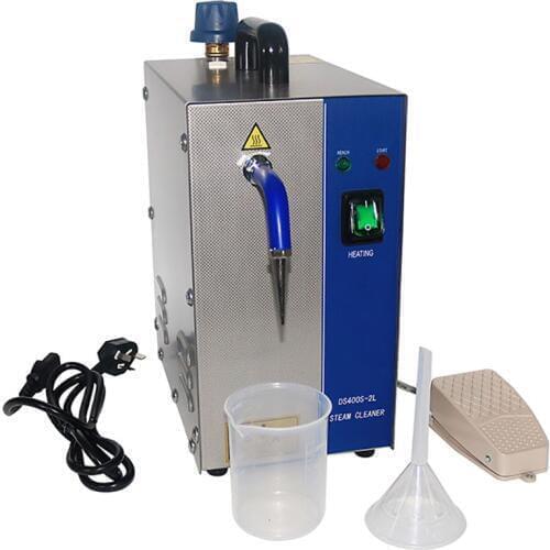 2L 1300W Stainless Steel Jewelry Steam Cleaner Gem Washer Gold and Silver Jewelry Steam Cleaning Machine Goldsmith Equipment Y