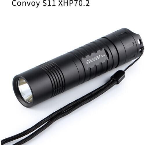 Convoy S11 XHP70.2 LED ,26650 flashlight ,torch