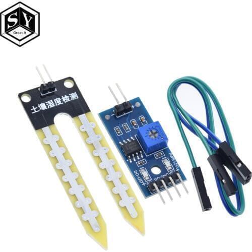 Smart Electronics Soil Moisture Hygrometer Detection Humidity Sensor Module For arduino Development Board DIY Robot Smart Car