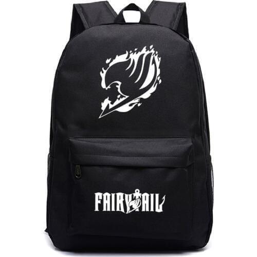 FAIRY TAIL Backpack Hot Sale Boys Girls School Rucksack Beautiful Book Bags Men Women Travel Knapsack
