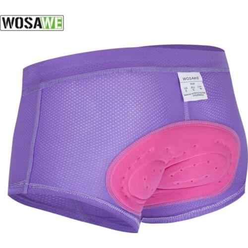 Women Cycling Underwear Breathable Shorts Cycling Shorts Sports Tight Bicycle Shorts Gel MTB Female Short Riding Bike Underpants