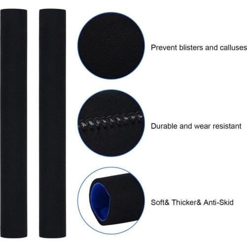 1 Pair Oar Cover Holder Soft Paddle Grips Prevent Blisters Rowing Boat Protective Kayak Canoe Sleeve Fishing Rod Protective