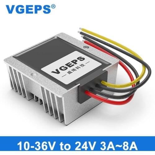 10-36V to 24V DC power regulator 24V to 24V buck-boost converter DC-DC power module