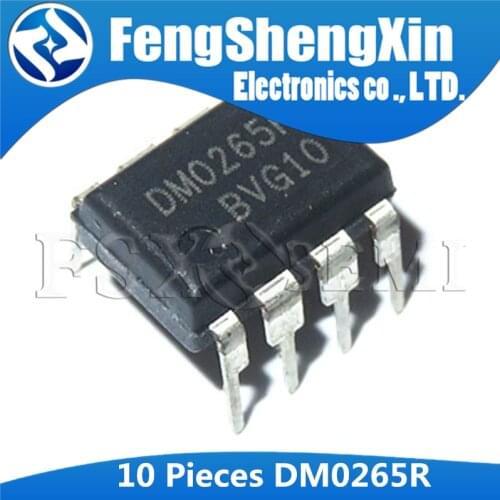 10PCS DM0265R DIP8 DM0265 DIP 0265R DIP-8 Liquid crystal power IC