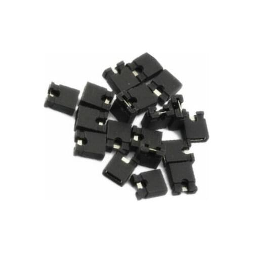 100pcs 2.54mm Jumper Cap Mini Jumper Short Circuit Cap Contion 2.54mm
