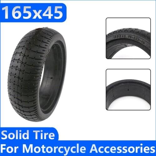 165x45 Solid Tire 6.5 inch for 6.5" diameter 160mm Hoverboard Self Balancing Electric Scooter Spare Parts Free Shipping