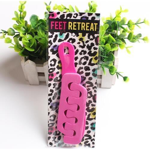 2Pc Foot File Rasp Fingers Toes Separator Foam Fix Sponge Pedicure Manicure Kits Flexible EVA Nail Form Spacer Foot Care Tools