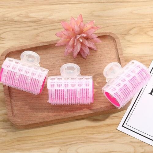 3Pcs/Lot Hair Rollers Bang Roll Curler Hair Curler Plastic Self-adhesive Hair Curling Hairdressing Tool Girl Beauty Styling Tool