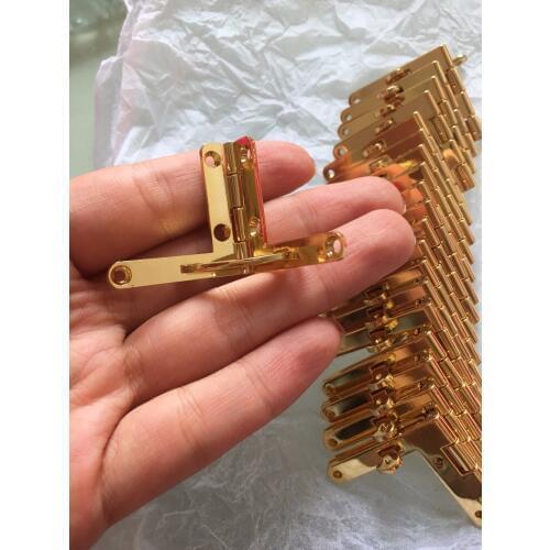33 *30mm Zinc alloy Small Quadrant Hinge Set for humidor boxes/ cigar Case Twentysomething hinge hinge jin