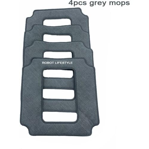 4PCS Mops for robot window cleaner win660 / RL880 /RL1188 glass cleaner window cleaner mops,4pcs grey mops