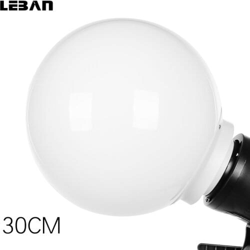 Free Shipping Soft Light Ball 30x30cm Speedlite Studio Strobe Flash Photo Soft light ball Diffuser