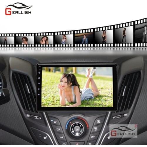 For hyundai veloster android radio 2011 2012 2013 2014 2015 2016 2017 Built - in Car Radio Navigation GPS multimedia Mirror Link