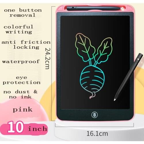 Electronic Writing Board 10inch Drawing Tablet Handwriting LCD Screen writing Pad Portable Graphics Small Blackboard Kids Gift
