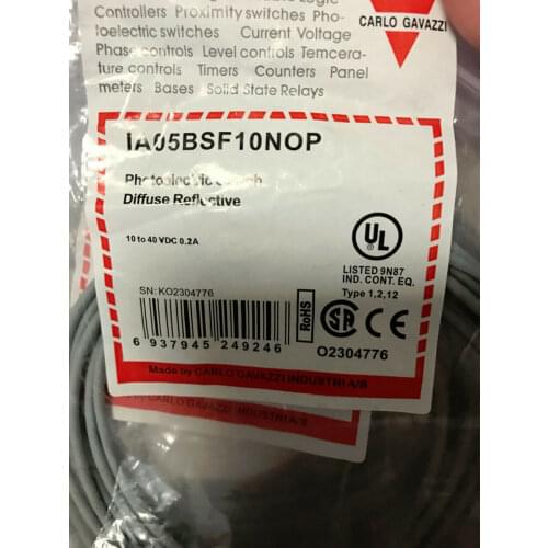IA05BSF10NOP Gavazzi Proximity switch Carlo NEW IN BOX