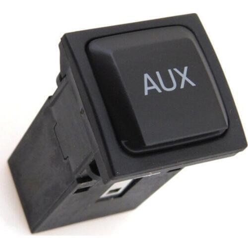 Car interior AUX Audio Switch Interface Adapter IN Socket For Golf 5 MK5 6 MK6 Rabbit Scirocco RCD310 RCD510 RNS315 5KD 035 724