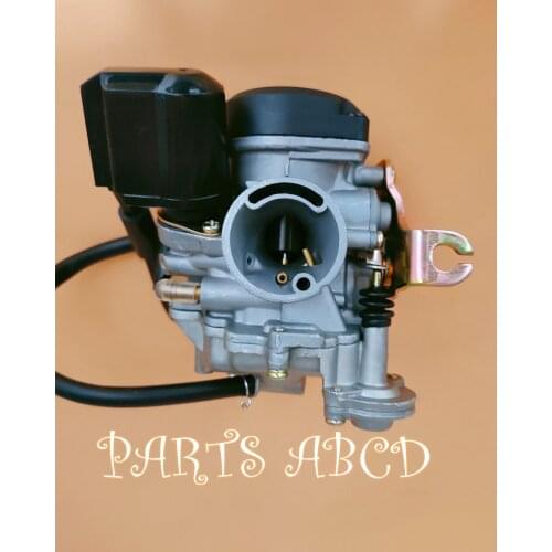 139QMB PD18 Carburetor with electric choke for GY6 50cc Moped Scooter