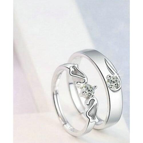 Rings for women moissanite wedding engagement ring sterling silver rings jewelry 925 sterling silver jewlery fashion ring sets