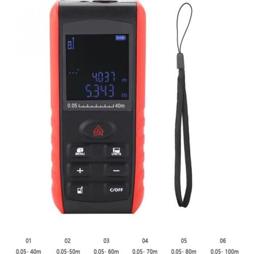 KXL-E Mini Digital Laser Rangefinder Handheld Laser Distance Meter Range Finder Measure Diastimeter