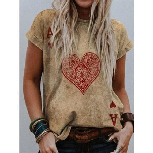 Fashion Casual Loose Flower Print Summer Tops Women 2021 Female T-shirt Harajuku Vintage Short-sleeved O-neck Ladies T-shirts