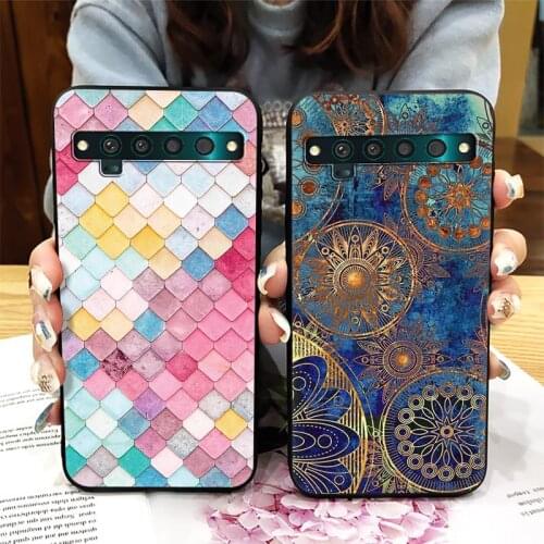 Soft Original Phone Case For TCL 10 Pro Silicone Back Cover Full wrap Cover New Arrival Cartoon