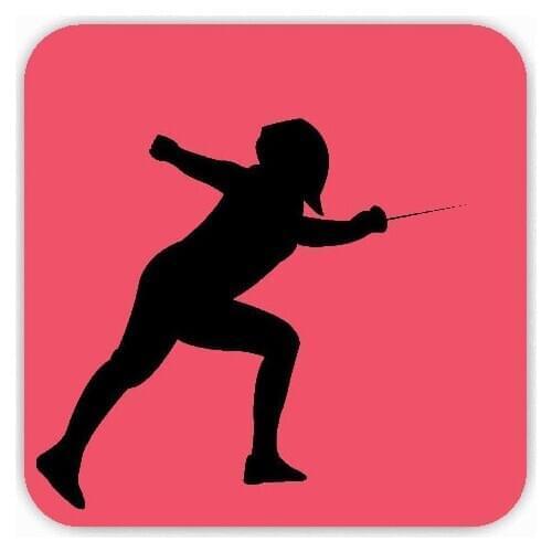 Car Window Decorative Fencing Sport Icon Bodywork Car Stickers Decals Funny Sunscreen Suv Interior KK12*12cm