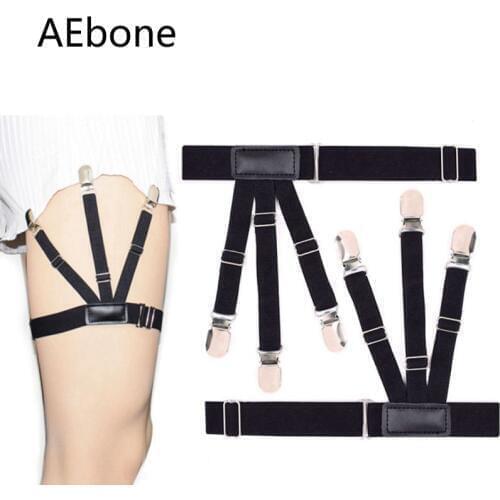 AEbone Shirt Stays for Men Women Shirt Holder Garters Keep Shirt Tucked In Wholesale 10 Pairs Sus02