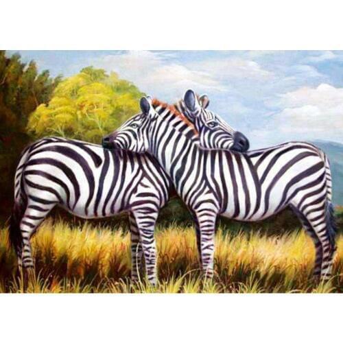 5d full square diamond painting zebra animals embroidery mosaic diamond dotz rhinestone picture puzzle toy drawing wall decor